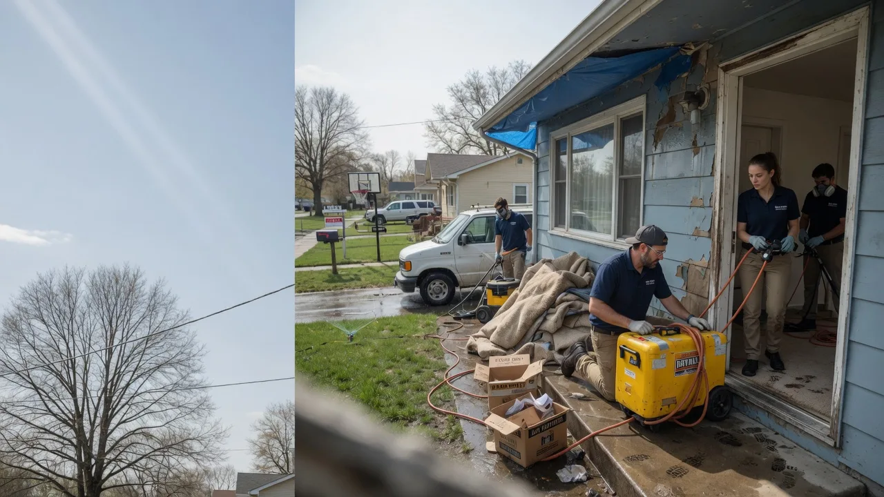Basement Flood Cleanup in Virginville, PA near me